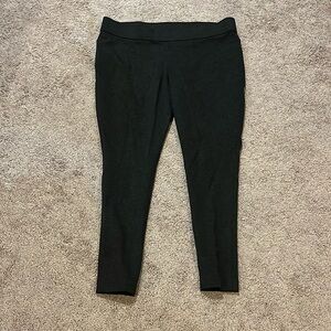 Lauren Ralph Lauren Dark Heather Grey Pants Tights Women’s XXL